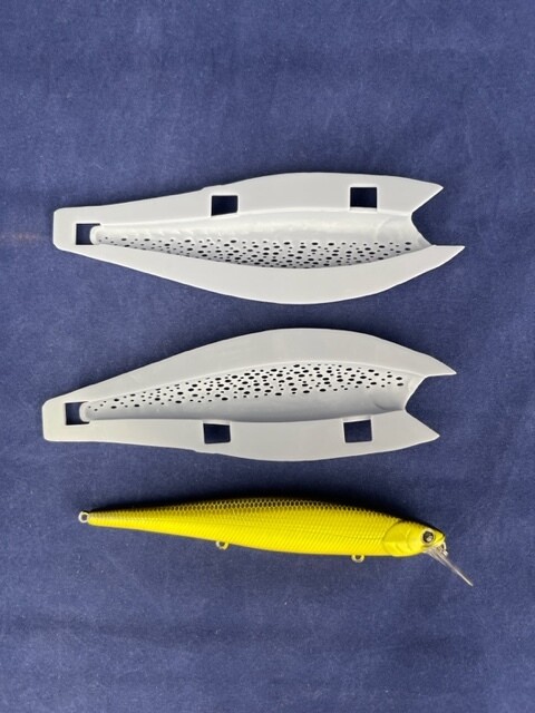3D Stencil for - Lucky Craft Slender Pointer 127 MR