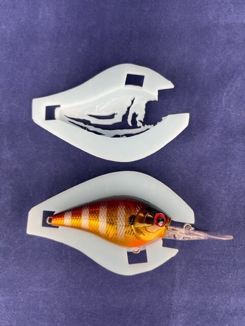 3D Stencil for Lucky Craft 1.5 D-9 Original Lure