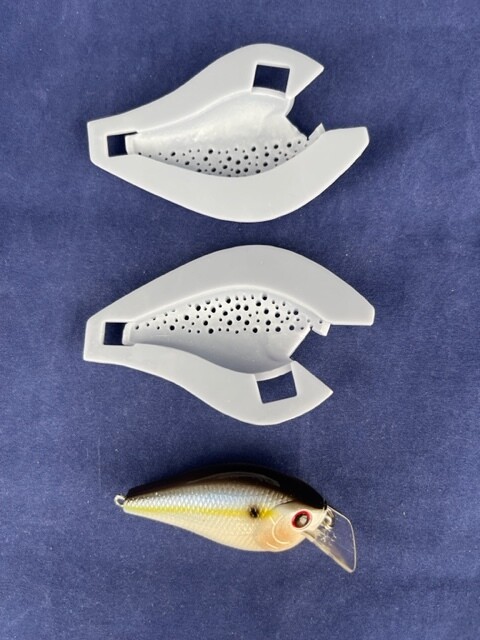 3D Stencil for Lucky Craft 1.0 DRS Original Lure