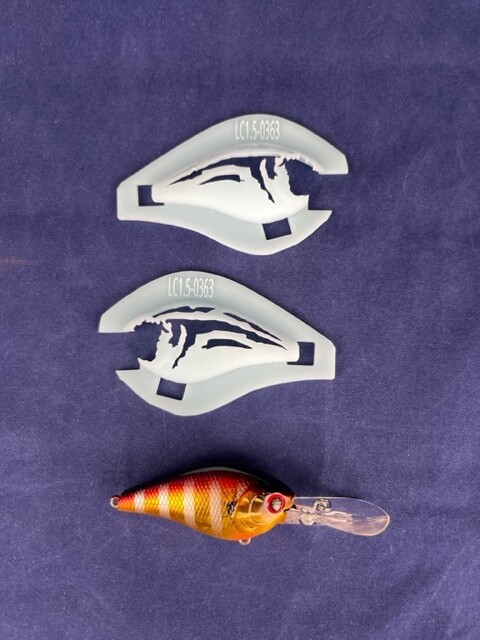 3D Stencil for Lucky Craft 1.5 D-9 Original Lure