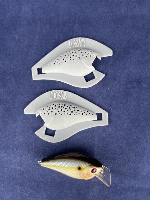 3D Stencil for Lucky Craft 1.0 DRS Original Lure