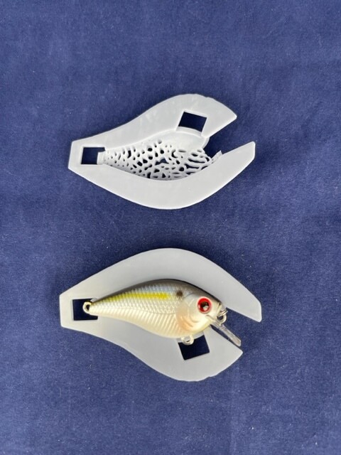 3D Stencil for - Lucky Craft 0.5 Square Bill Original Lure