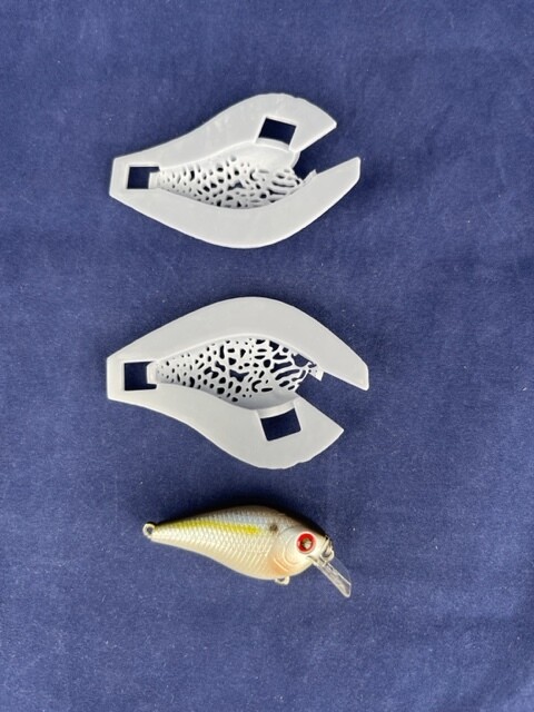 3D Stencil for - Lucky Craft 0.5 Square Bill Original Lure