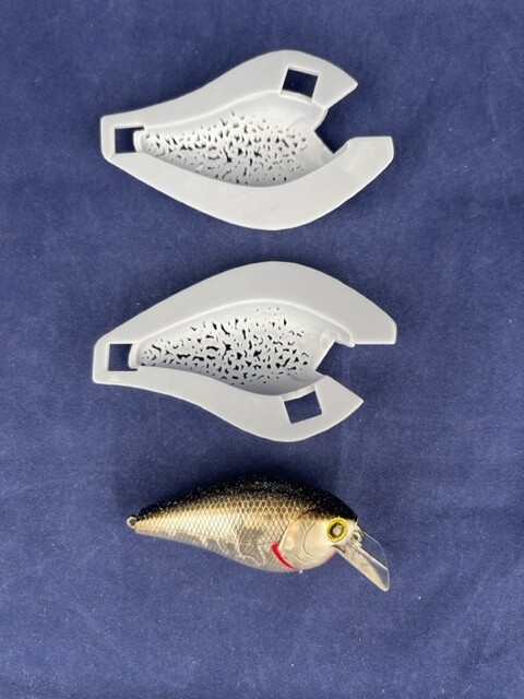 3D Stencil for Lucky Craft 2.0 Square Bill Original Lure