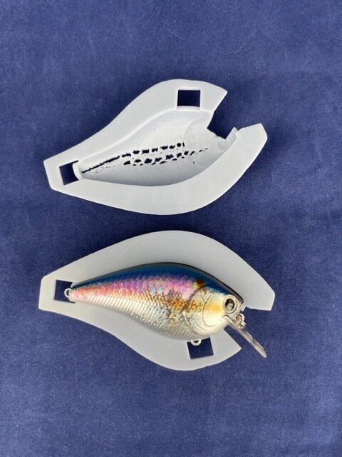 3D Stencil for Lucky Craft 2.5 Square Bill Original Lure