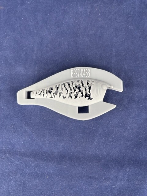 3D Stencil for - Berkley Flicker Shad  - #7 Crankbaits Original Lure