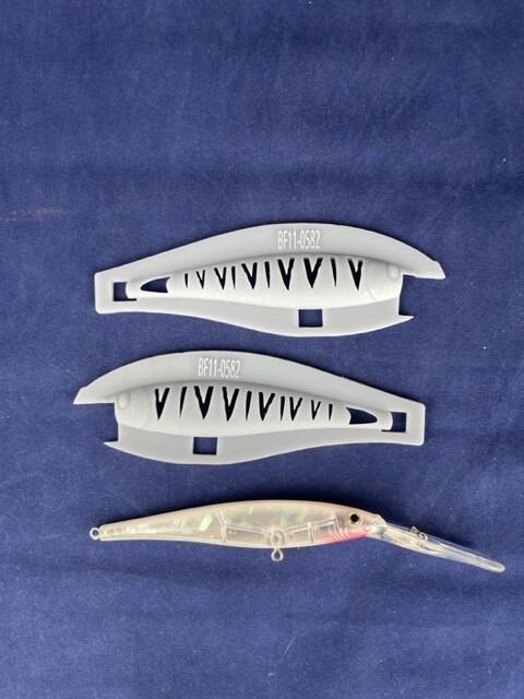 3D Stencil for - Berkley Flicker Minnow 11