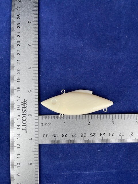 3D Stencil for 3&quot; Lipless Minnow - (Rat L trap Knock off)