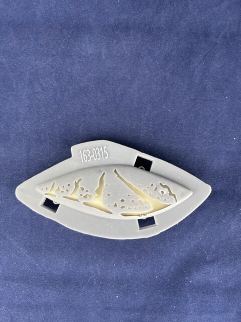3D Stencil for 3.5&quot; Lipless Minnow - (Rat L trap Knock off)