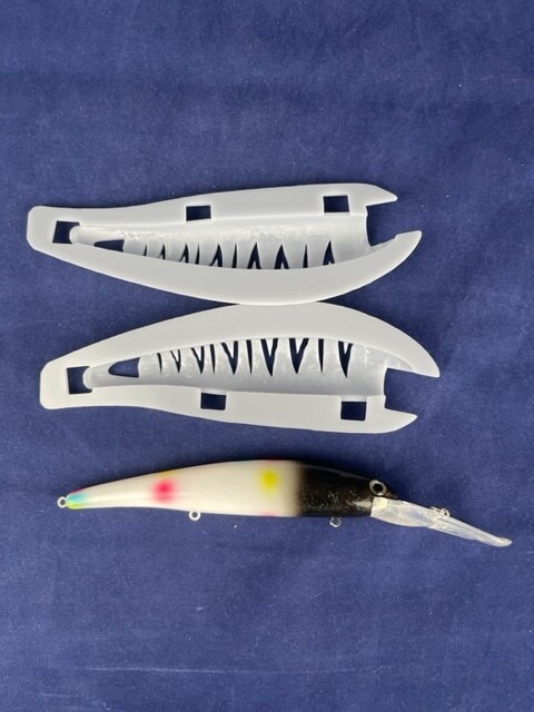 3D Stencil for - Bandit Deep Diver Original Lure