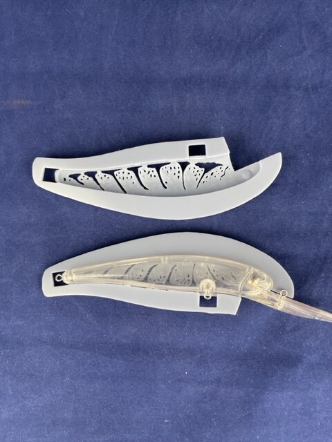 3D Stencil for Economy 6.25&quot; Deep Diver Bandit Jerk Bait