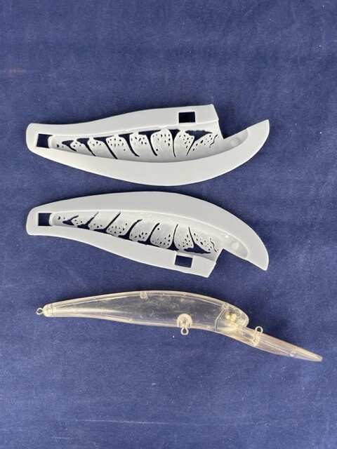 3D Stencil for Economy 6.25&quot; Deep Diver Bandit Jerk Bait