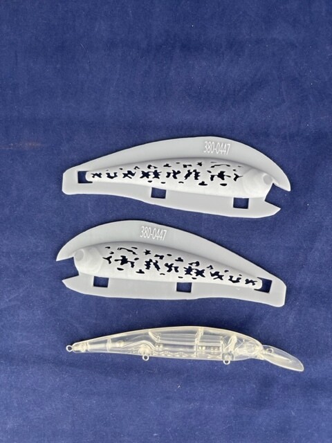 3D Stencil for 5.75&quot; High Quality Shallow Diver Bandit Knock Off