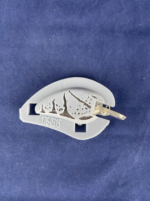 3D Stencil for 2 1/4&quot; Flat Side Shallow Diver Crankbait - (Little John 50 ko)