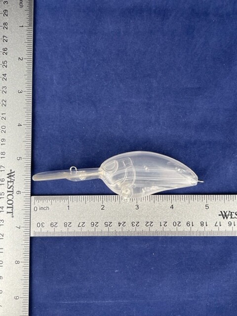 3D Stencil for 2 3/4&quot; flat Side Deep Diver Crankbait - (Little John 70 ko)