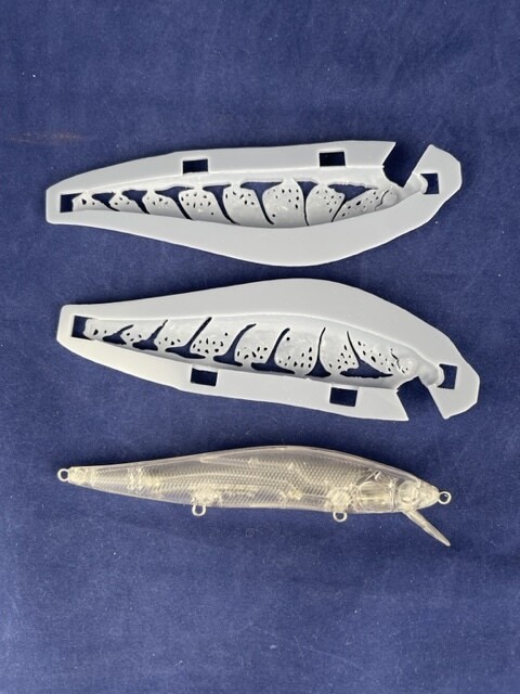 3D Stencil for 5&quot; - 140mm Shallow Diving Minnow