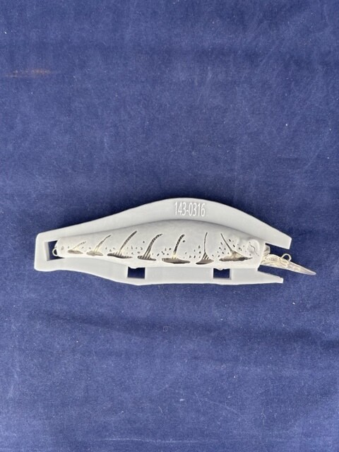 3D Stencil for 4 1/2&quot; Shallow Diver Minnow
