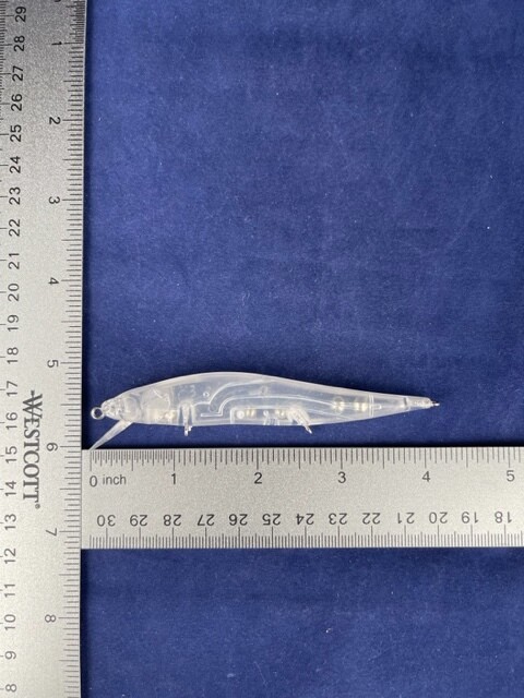 3D Stencil for 4&quot; Junior 110 Jerk Bait (Megabass 110 JR Knock Off)
