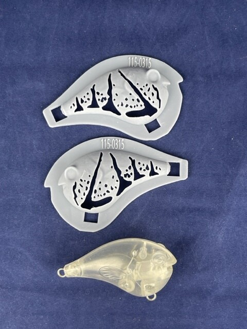 3D Stencil for 3&quot; Deep Diver Crankbait - DT20 Knock Off