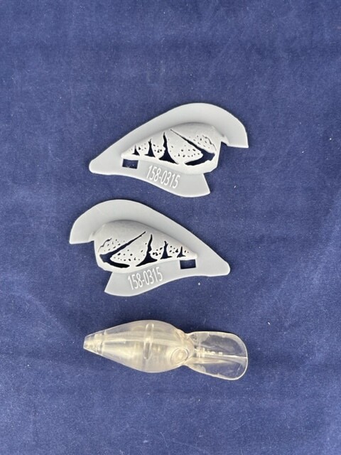 3D Stencil for 2 1/4&quot; Medium Diver Bubble Eye Wart Crankbait