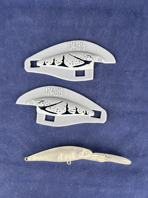 3D Stencil for 4&quot; Deep Diver Flicker Shad