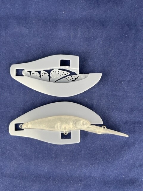3D Stencil for 4&quot; Deep Diver Flicker Shad