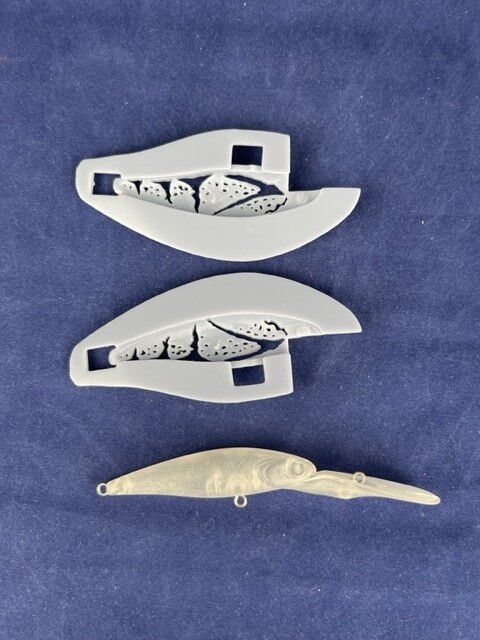 3D Stencil for 4&quot; Deep Diver Flicker Shad