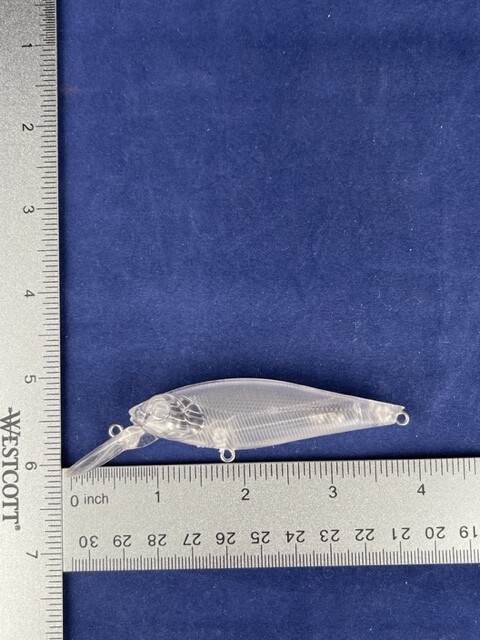 3D Stencil for 3 1/4&quot; Shallow Diver Minnow