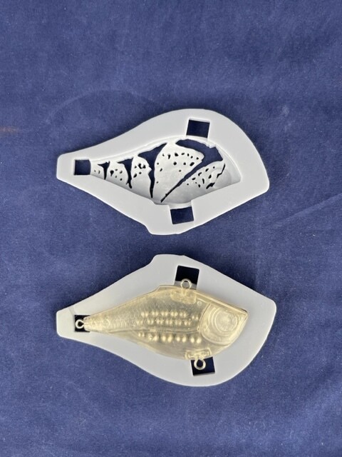 3D Stencil for 2 3/4&quot; Lipless Minnow (70mm Rip Rap)