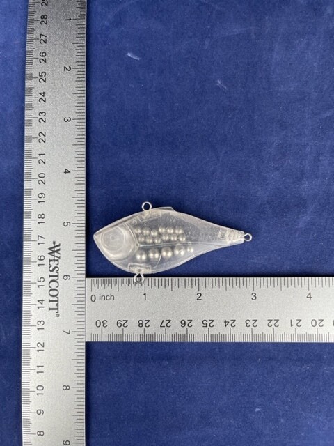 3D Stencil for 2 3/4&quot; Lipless Minnow (70mm Rip Rap)