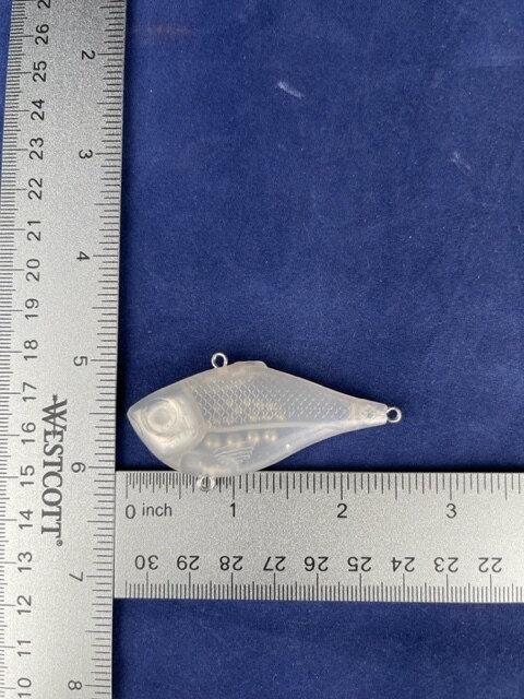 3D Stencil for 2 1/2&quot; Lipless Shad - 60mm Rippin&#39; Rap Knock Off