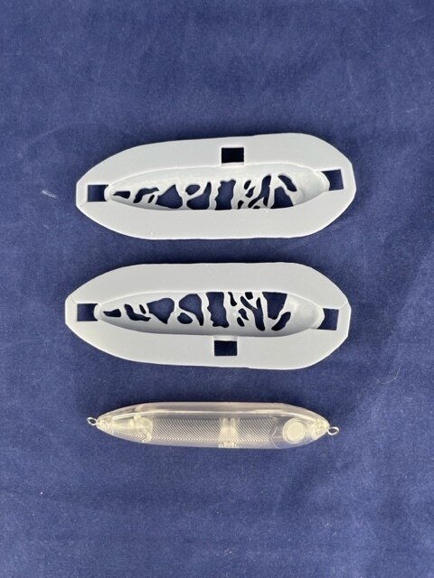 3D Stencil for 3 3/4&quot; Lipless Topwater Spook