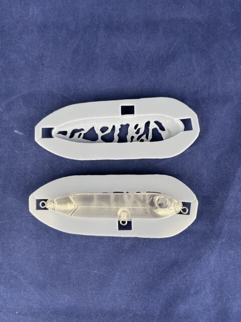 3D Stencil for 3 3/4&quot; Lipless Topwater Spook