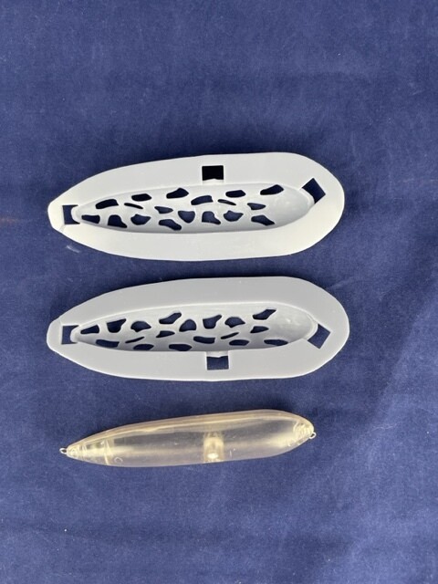 3D Stencil for 4 1/2&quot; Lipless Topwater Spook