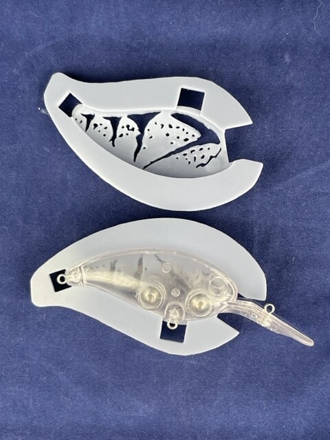 3D Stencil for 2 3/4&quot; Medium Diver Crankbait- Norman Little N Knock Off