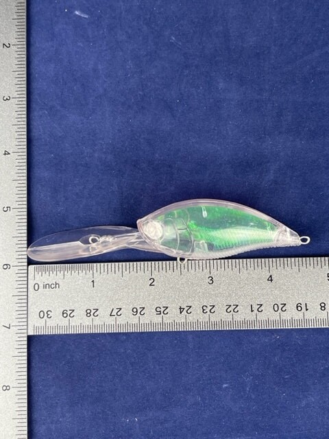 3D Stencil for - Knock off of Yo-Zuri 3DS DD - 3&quot; Holographic Deep Diver Crankbait