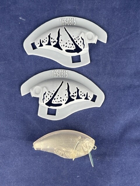 3D Stencil for 2 1/2&quot; Wake Shallow Diver Crankbait