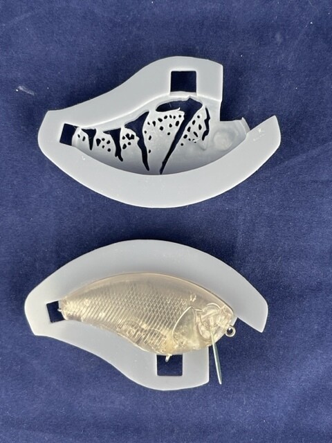 3D Stencil for 2 1/2&quot; Wake Shallow Diver Crankbait