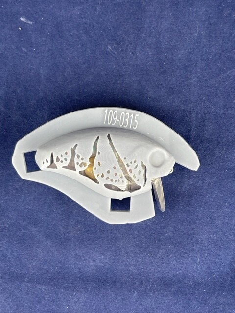 3D Stencil for 2 1/2&quot; Shallow Diver Crankbait - Evergreen Combat Knock Off