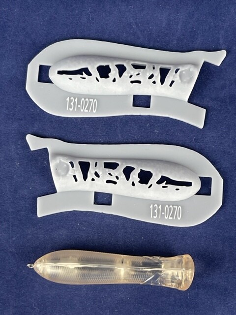 3D Stencil for 3 1/4&quot; Topwater Popper
