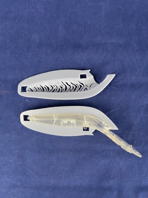 3D Stencil for 5&quot; Deep Diver Lizard
