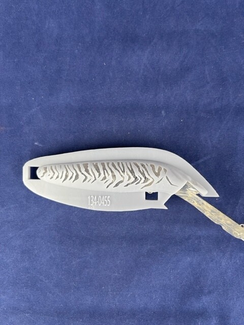 3D Stencil for 5&quot; Deep Diver Lizard
