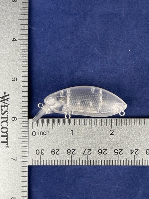 3D Stencil for 2 1/4&quot; Shallow Diver Crankbait