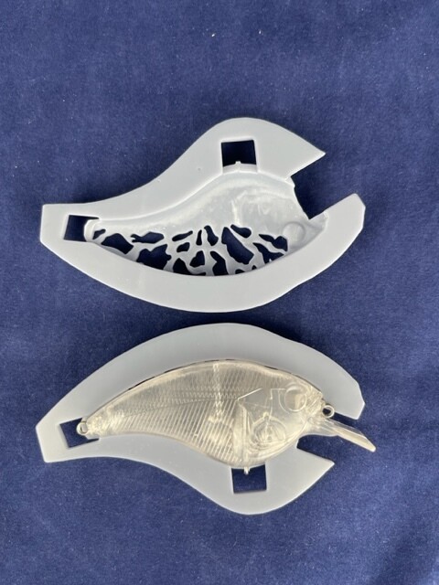 3D Stencil for - 2.6&quot; Megabass Sonic Side Knock Off