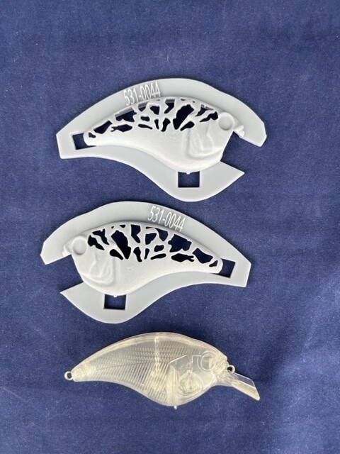 3D Stencil for - 2.6&quot; Megabass Sonic Side Knock Off