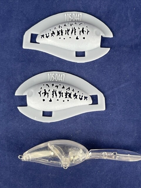 3D Stencil for - 4.5&quot; Smooth Deep Diver Crankbait