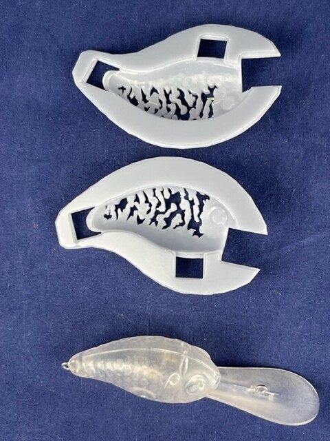 3D Stencil for 2.25&quot; Waffle Diver Crankbait