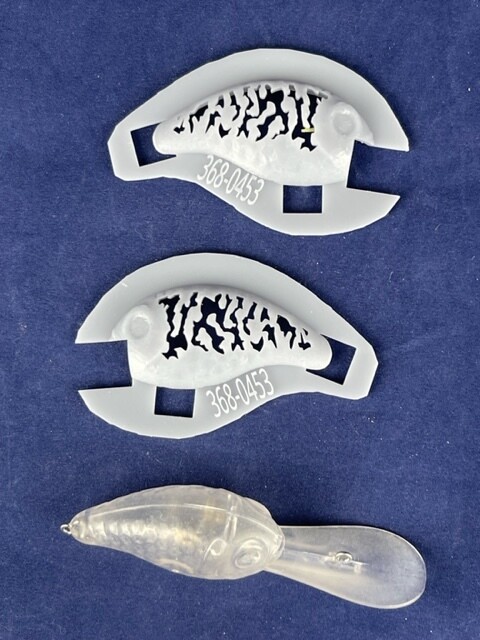 3D Stencil for 2.25&quot; Waffle Diver Crankbait
