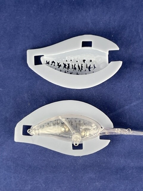 3D Stencil for - 4.5&quot; Smooth Deep Diver Crankbait