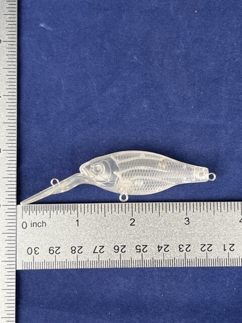 3D Stencil for 2 1/2&quot; Medium Diver Minnow